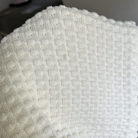 French Connection Mozart Popcorn Cotton Sweater - winter white - Picture 17 of 17